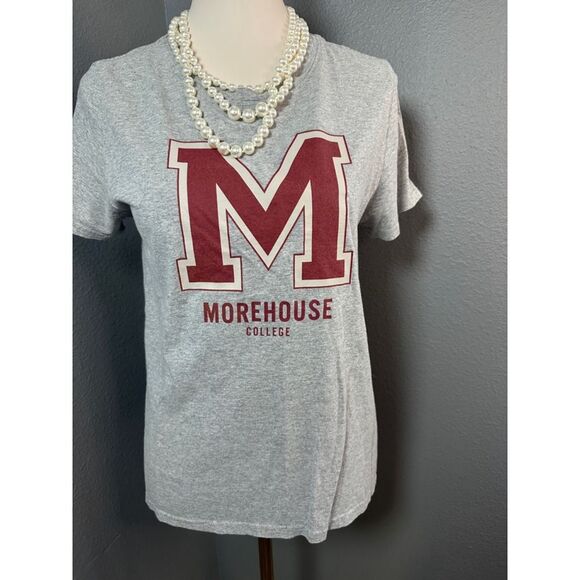 Women's Morehouse College graphic T-Shirt - Grey - M - Picture 3 of 7
